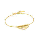 Gold Fringe Fall Bracelet