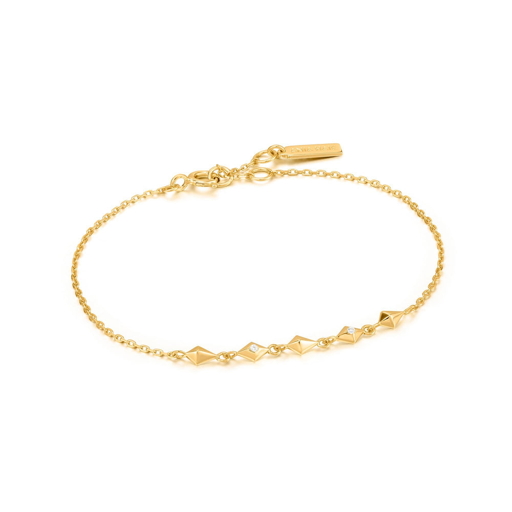 Gold Spike Bracelet