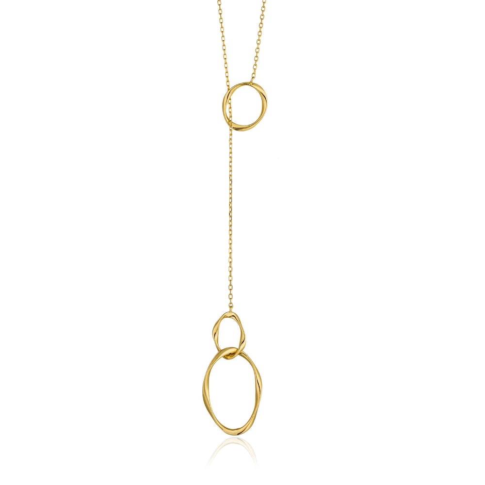 
            
                Load image into Gallery viewer, Gold Swirl Nexus Necklace
            
        