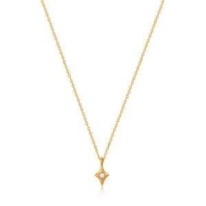 
            
                Load image into Gallery viewer, Gold Star Kyoto Opal Pendant Necklace
            
        