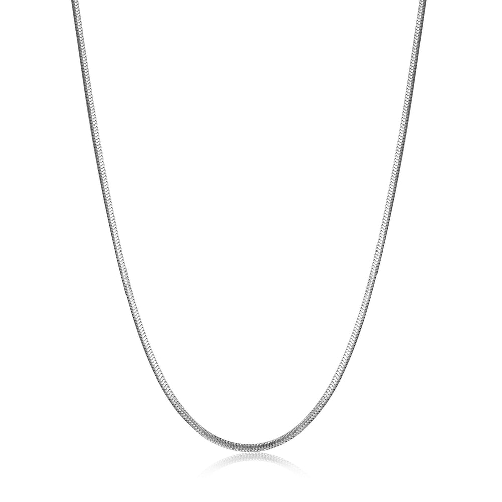 
            
                Load image into Gallery viewer, Silver Snake Chain Necklace
            
        