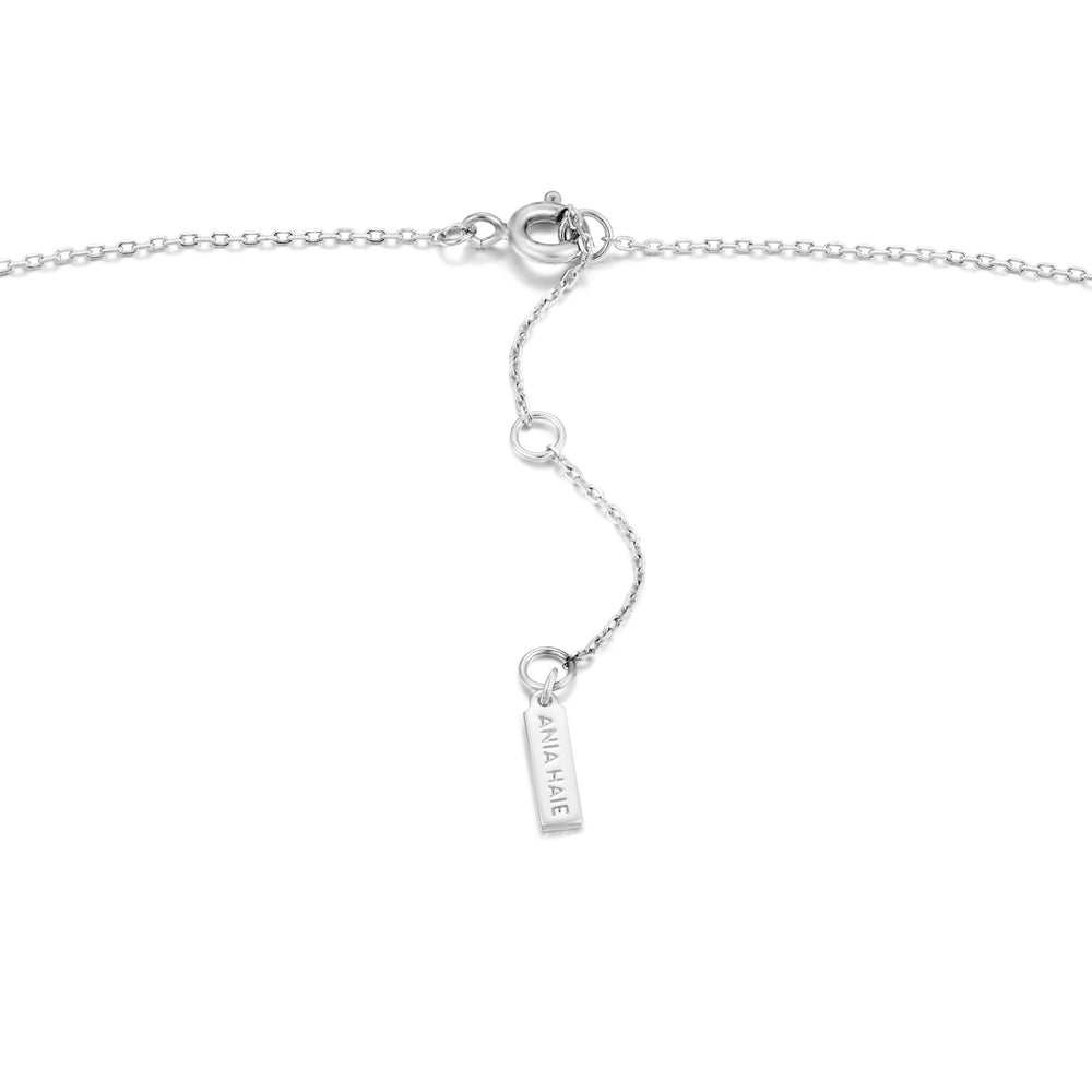 
            
                Load image into Gallery viewer, Silver Spike Drop Necklace
            
        